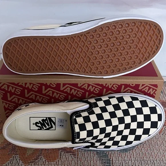 Vans WMNS Classic Slip-On BIk&Whtchckerboard/WhtVN000EYEBWWSneakers